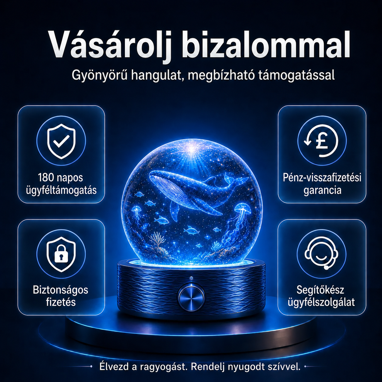 BVJ® 2026 PRO MAX 5D intelligens világprojektor 🌎 Több mint 100 magával ragadó világ létrehozása Bluetooth vezérléssel és hangeffektekkel