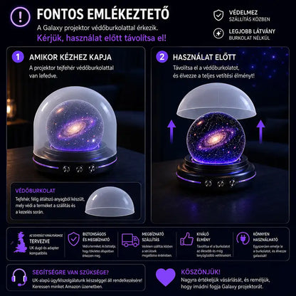 BVJ® 2026 PRO MAX 5D intelligens világprojektor 🌎 Több mint 100 magával ragadó világ létrehozása Bluetooth vezérléssel és hangeffektekkel